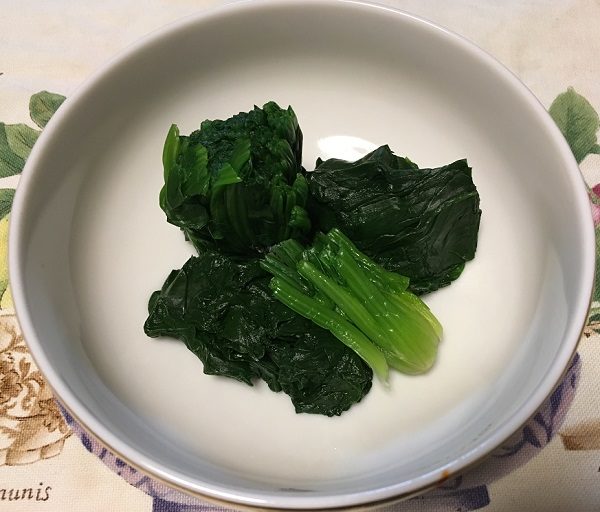 ほうれん草のおひたし