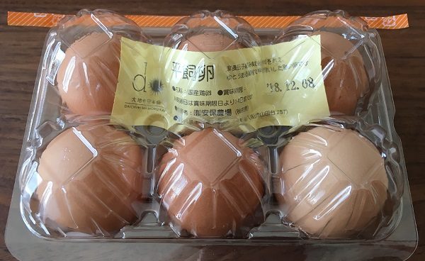 大地を守る会のお試しセットの平飼卵