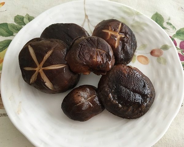 椎茸のバター焼き