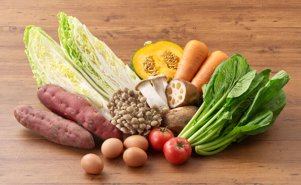 大地を守る会の宅配野菜